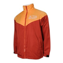 J881 Formulates Manufacturers of Wind Jacket Jackets in Mixed Color and Contrasting Color with High Collar Zipper at hook and loop Cuff J881 Formulates Manufacturers of Wind Jacket Jackets in Mixed Color and Contrasting Color with High Collar Zipper at hook and loop Cuff